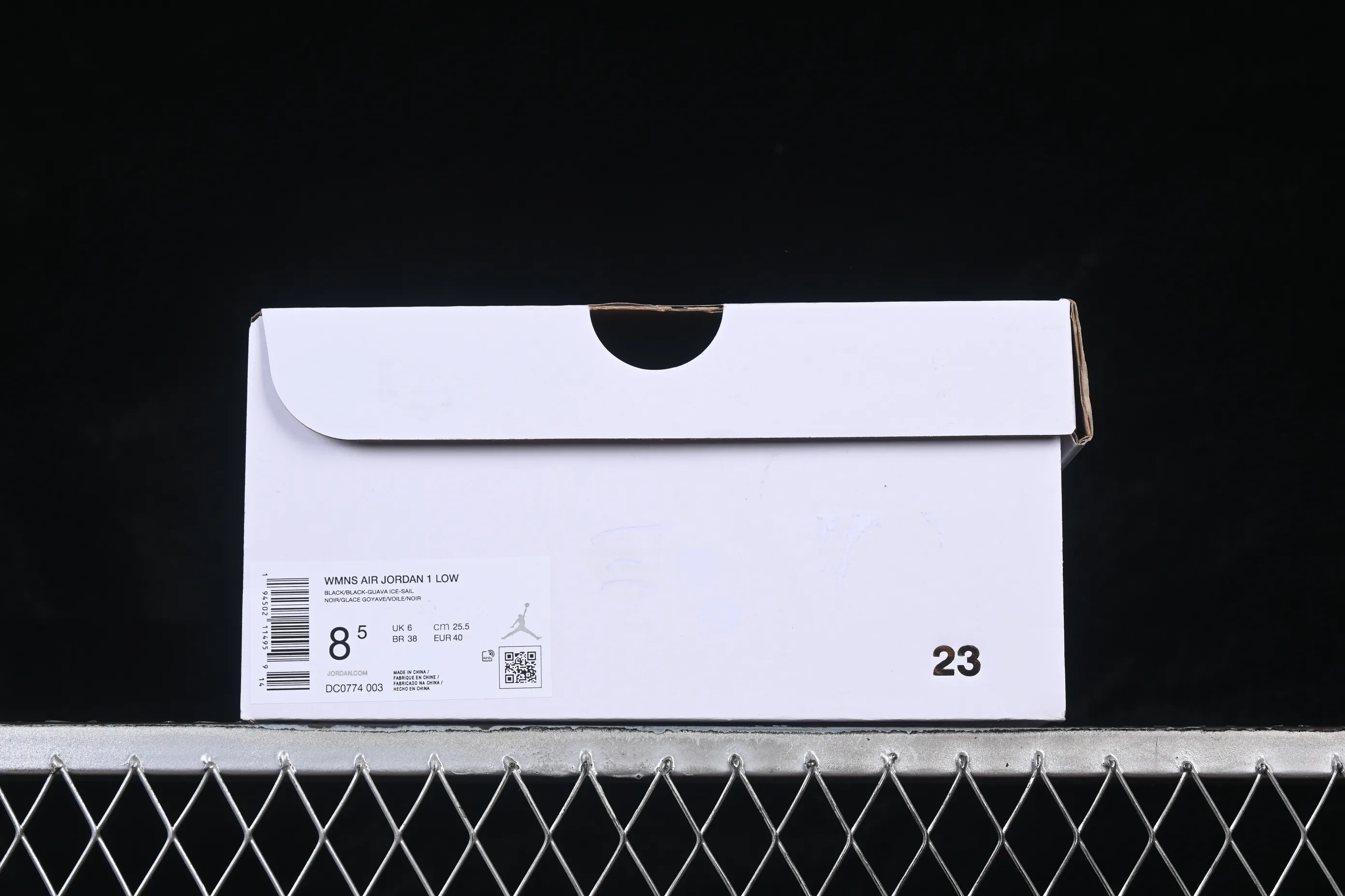 All categories Air Jordan Jordan series basketball shoes Air Jordan 1 Low Air Jordan 1 Low AJ1 Joe 1 black powder low-top basketball shoes DC0774-003
